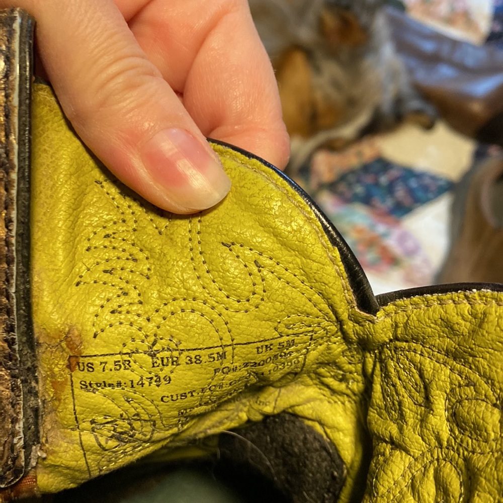 Ariat phat baby boots - Picture 5 of 5